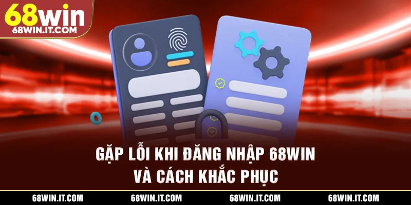 Gặp lỗi khi đăng nhập 68WIN và cách khắc phục