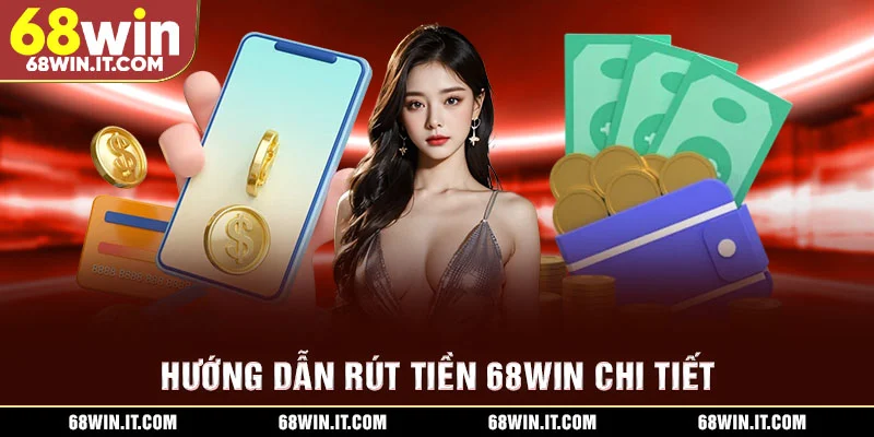 Hướng dẫn rút tiền 68WIN chi tiết